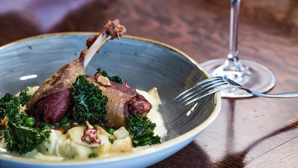 Lammkeule im Gasthof Kamml