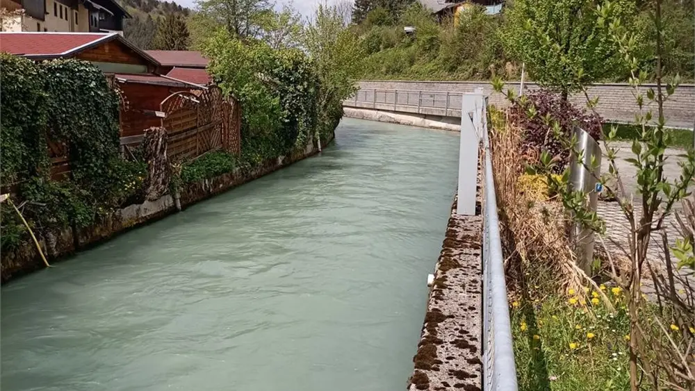Almkanal in Grödig in Salzburg