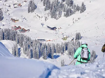 Freeriden in Les Portes du Soleil © Portes du Soleil - Sylvain Cochard
