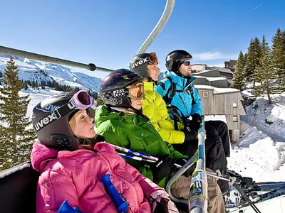 Moderne Liftanlagen im Skiverbund Les Portes du Soleil © Portes du Soleil - Matthieu Vitré