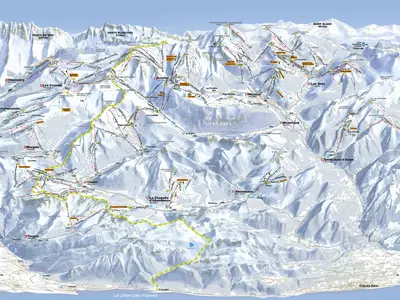 Pistenplan Les Portes du Soleil