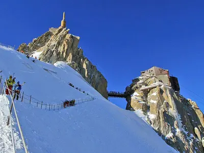 Gipfel des Aiguille du Midi © Chamonix Tourist Office / David Ravanel