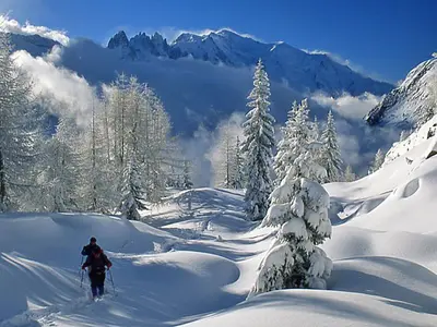 Schneeschuhwandern © OT Chamonix / Patrice Labarbe