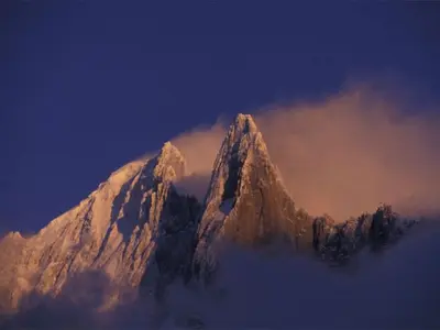 Blick auf den Aiguille des Drus © OT Chamonix / Monica Dalmasso