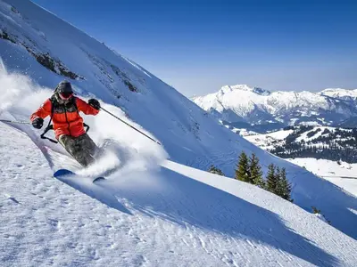 Freerider bei der Abfahrt © David Machet