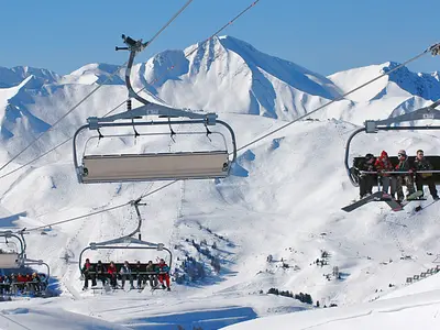 Das Skigebiet von La Plagne  © Béatrice Koumanov