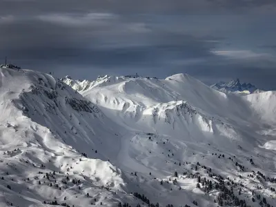 Der Grande Rochette ist die markanteste Erhebung bei La Plagne © Olivier Allamand