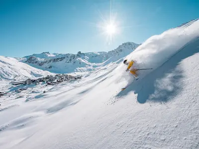 Tignes Sektor Aiguille Percee © Tignes Develeppemont