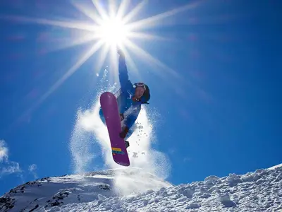 Snowboarder in Via Lattea © vialattea.it