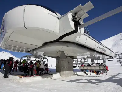 6-er Sessellift in Les Sybelles © SATVAC Les Sybelles/Patrick SCHLATTER / Images-in.net