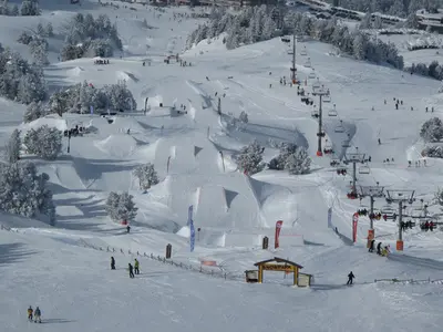Snowpark in Chamrousse © Wise Ride