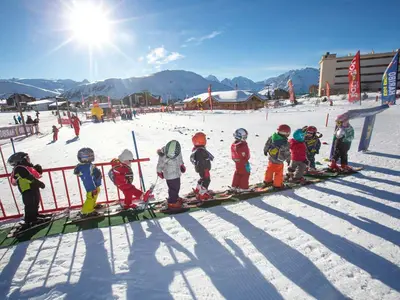 Kinderland © Laurent Salino / Alpe d&rsquo;Huez Tourisme