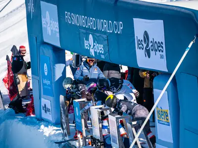 FIS Snowboard Weltcup in Les Deux Alpes © Pyrene DUFFAU / Les 2 Alpes