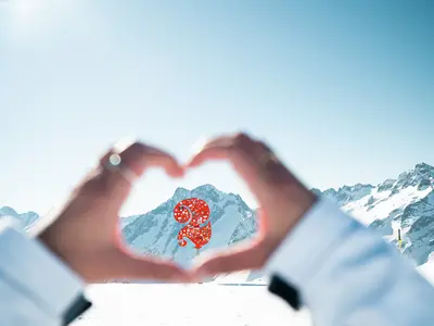 Unterwegs im Skigebiet Les 2 Alpes © Pyrene DUFFAU / Les 2 Alpes