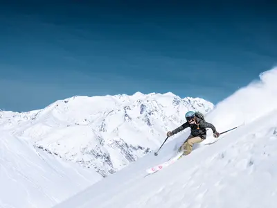 Freerider in Les 2 Alpes © Pyrene DUFFAU / Les 2 Alpes