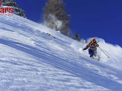 Freerider bei der Abfahrt © OT Vars-Les_Claux / scalpfoto