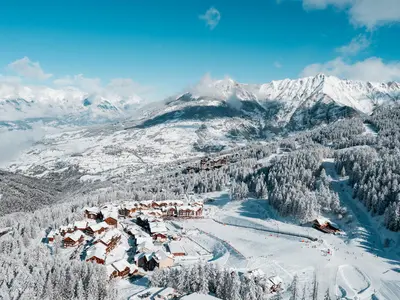 Blick auf Les Orres © Les Orres