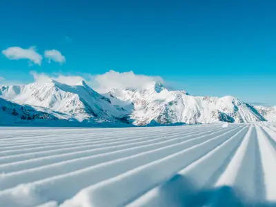 Perfekte Piste in Les Orres © Les Orres