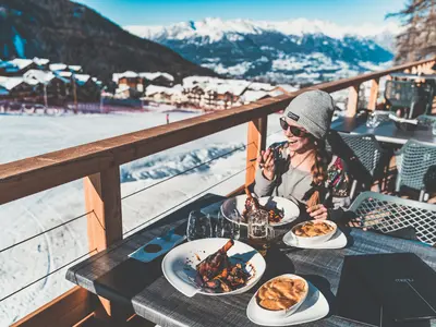 Skihütte in Les Orres 1800 © Les Orres