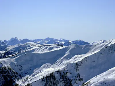 Winterpanorama Praloup © Ubaye tourisme