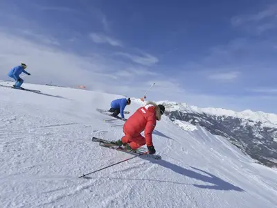 Freerider bei der Abfahrt ©  Manu Molle