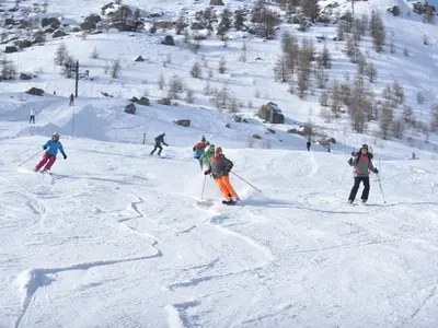 Piste Le Sauze © Manu Molle