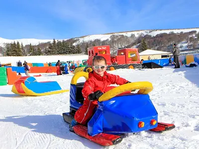 Kinderland Enclos de Tibou © OT Massif du Sancy