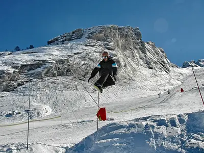 Freestyler beim Sprung © Office Tourisme Gourette