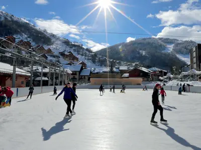 Eislaufplatz © Valloire / P. Delannoy
