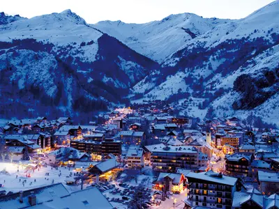 Blick auf den Ort Valloire © Valloire / B. Grange