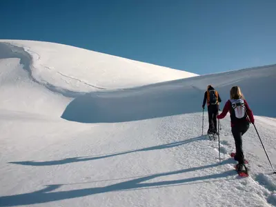 Schneeschuhwandern © Consorzio operati turistici La Thuile