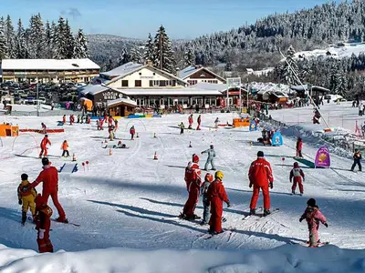 Blick auf die Talstation von Gérardmer © Gérardmer Ski Regie Municipale