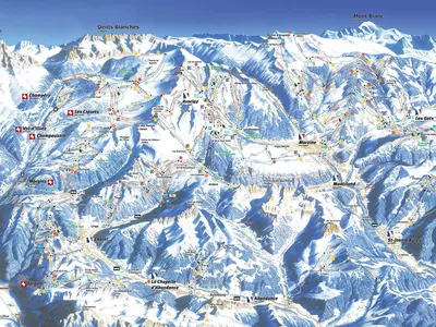 Pistenplan Morzine