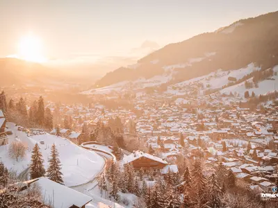 Blick auf Megève © Megève Tourisme