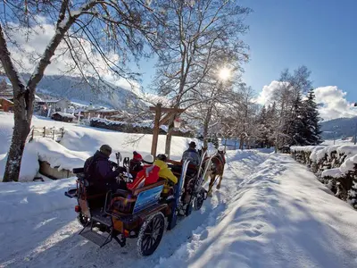 Pferdekutschenfahrten © Megève Tourisme - Daniel Durand