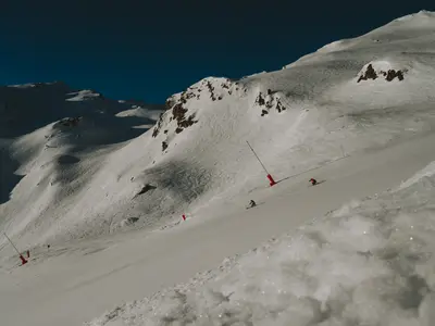 Skipiste in Courchevel © Arthur Bertrand