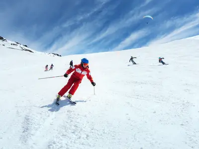 Skischule in Les Menuires © Alexis Brot