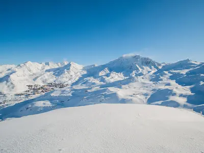 Blick auf das winterliche Val Thorens © OT Val Thorens / C. Ducruet