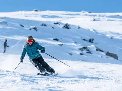 Skifahrer in Val Thorens © OT Val Thorens