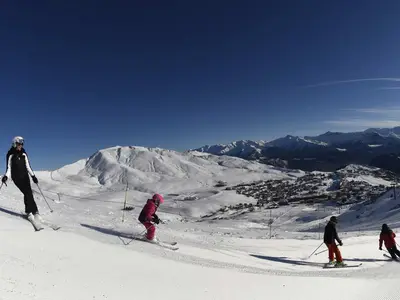 Skigebiet La Toussuire © Agence Zoom