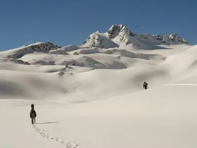 Freerider in den Bergen © OT St. Sorlin d'Arves