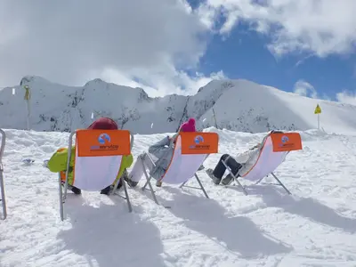 Ruhepause im Skigebiet Saint Lary © Saint Lary Soulan