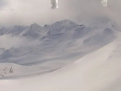 Panorama vom Skigebiet Peyragudes © Station de Peyragudes