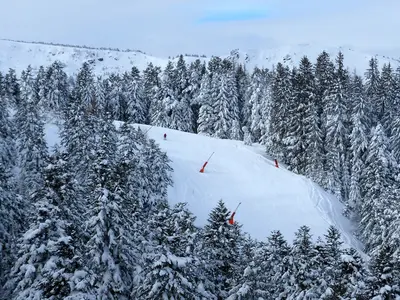 Piste im Skigebiet Ax 3 Domaines © Ax 3 Domaines