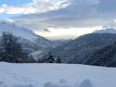 Ausblick vom Skigebiet Les Karellis © Les Karellis
