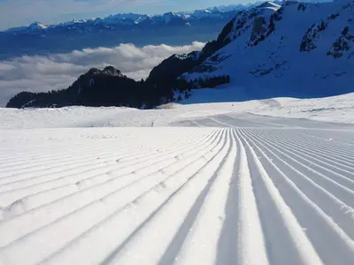 Piste in Thollon Les Memises © OT Thollon Les Memises