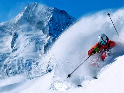 Freerider in Sainte-Foy-Tarentaise © Office de Tourisme Sainte-Foy-Tarentaise
