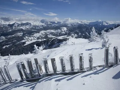 Panorama vom Skigebiet Chabanon © Station de Chabanon