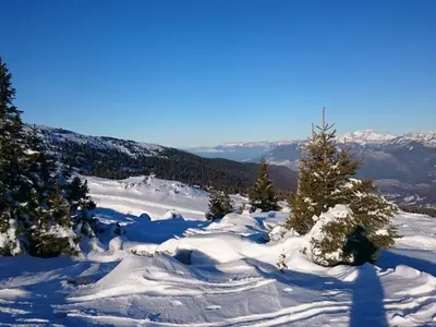 Blick auf die Berge rund um Aillons-Margériaz © Aillons-Margériaz