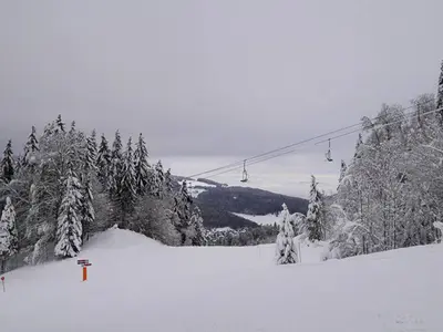 Aussicht im Skigebiet Métabief © Métabief Tourisme